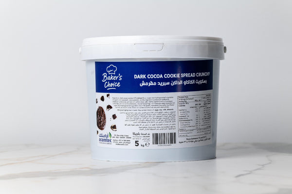 Baker's Choice Dark Cocoa Cookie Spread Crunchy (Oreo) 5kg