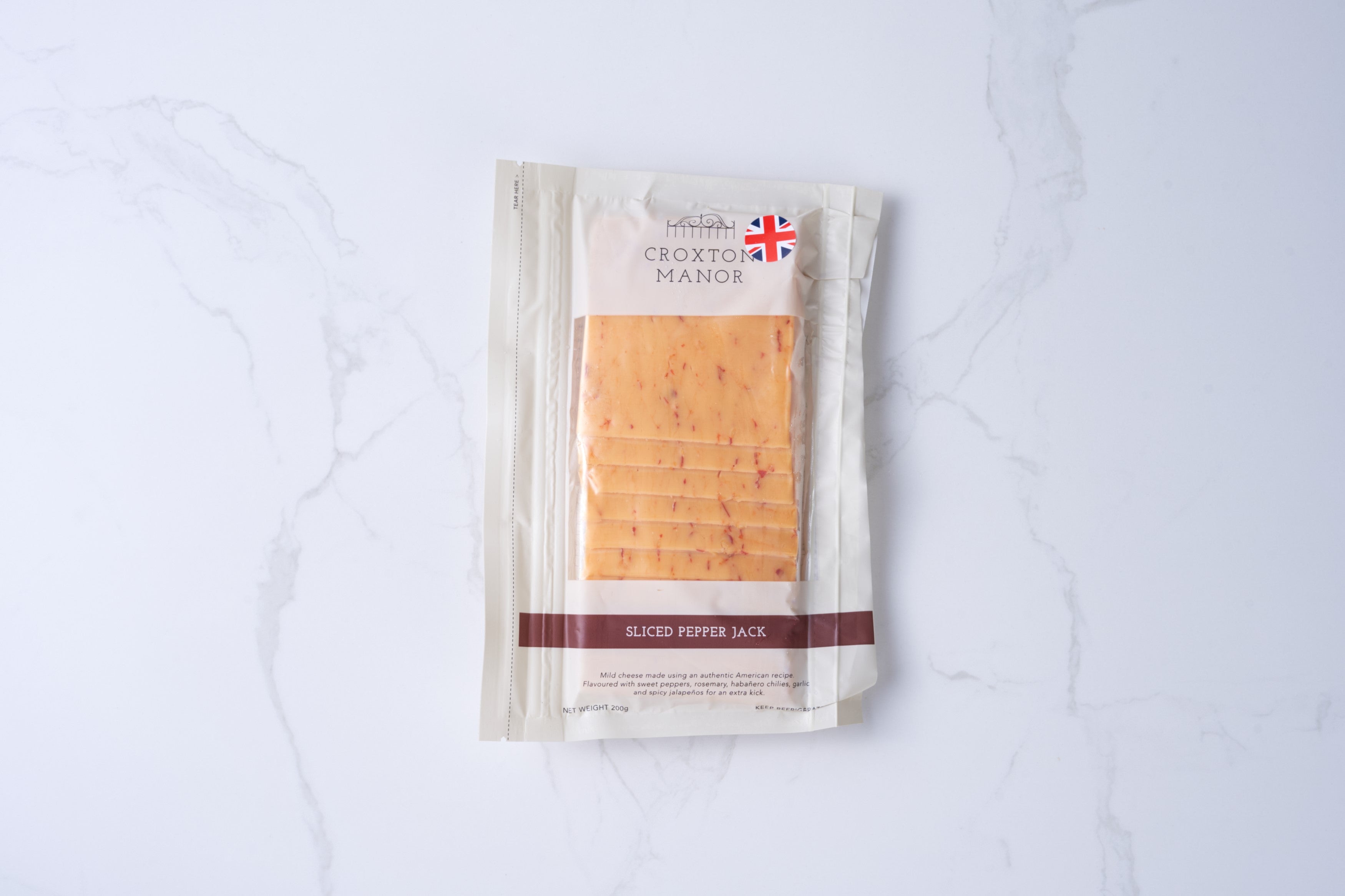 Pepper Jack Cheese Slices (200g)