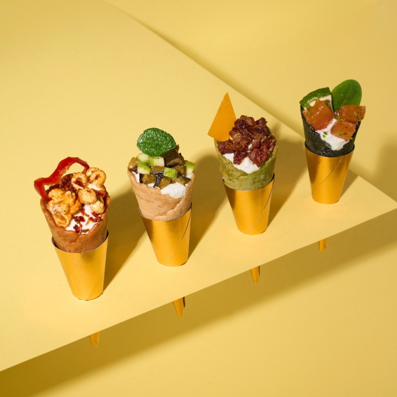 Neutral Mini Cones
