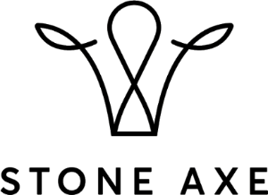 Stone axe wagyu logo