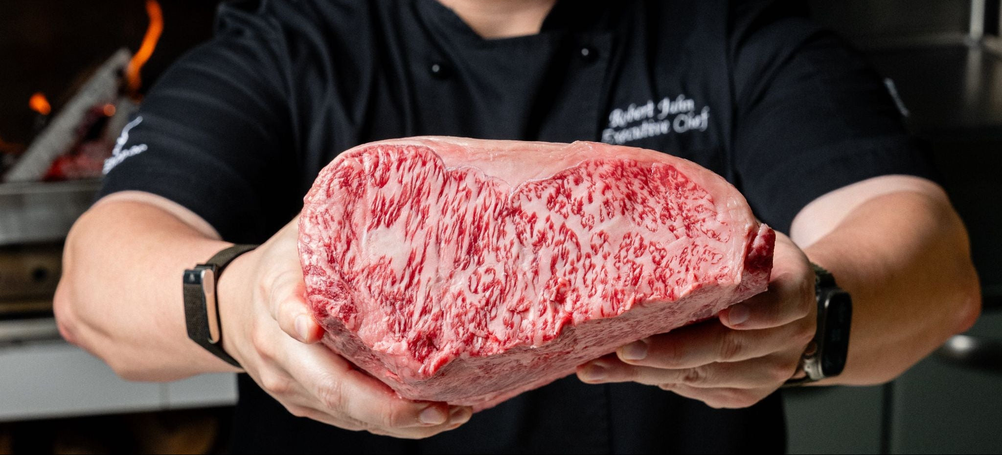 Stone axe wagyu
