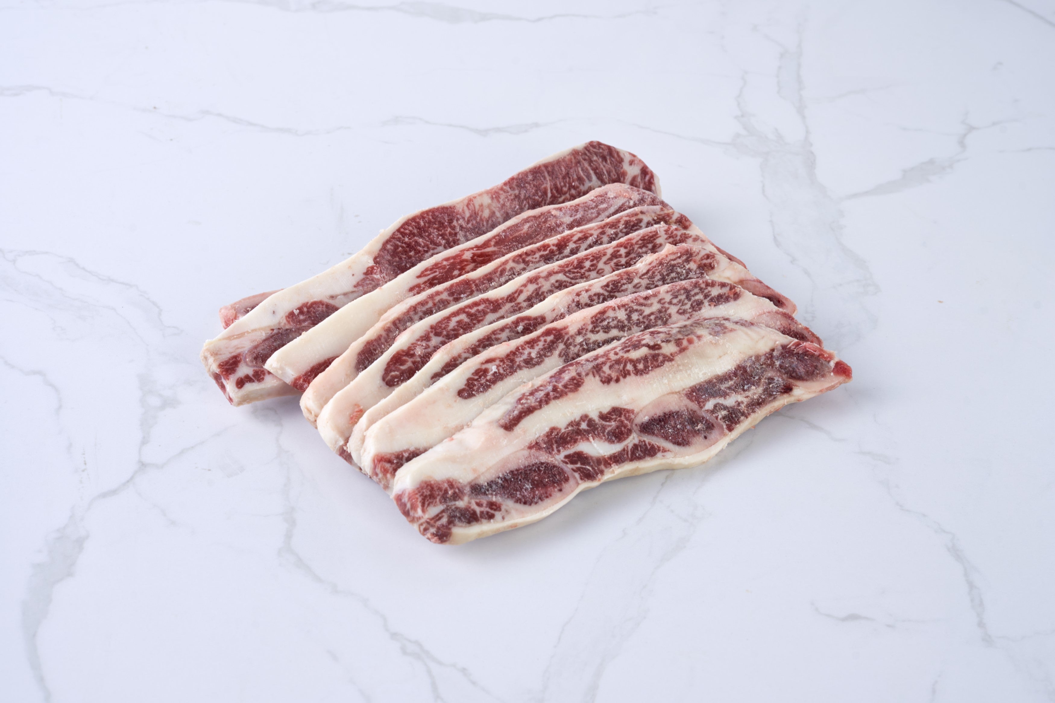 Flanken Cut Short Ribs, USDA CHOICE, U.S. - Frozen (1000g)